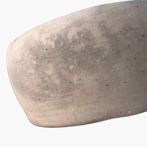 Clay Pot Cooking Bowl Primitive Handled Bowl Glazed Stoneware Vintage Crock - Picture 6 of 6